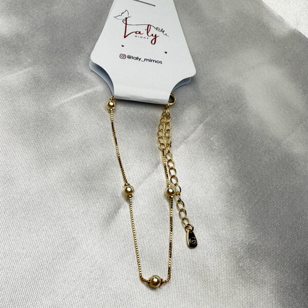 Pulseira com pérola