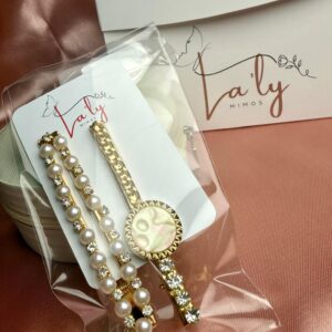 Par de Presilhas Elegantes
