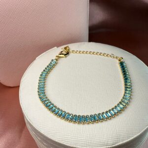 Pulseira riviera azul