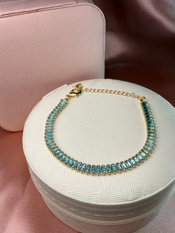 Pulseira riviera azul